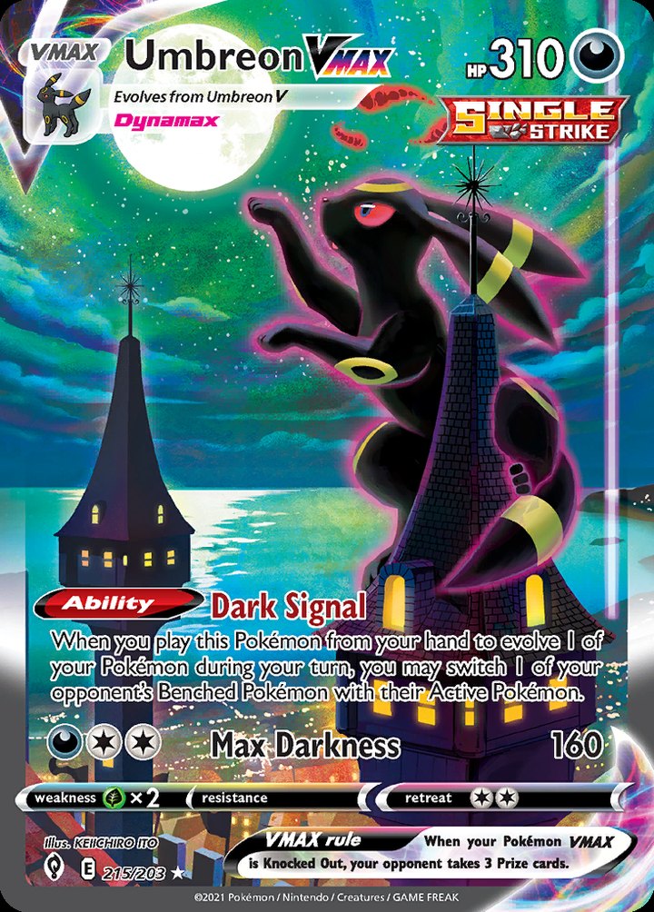 2021 Evolving Skies Umbreon