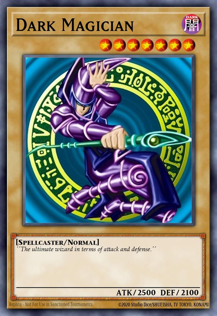 2002 Legend of Blue Eyes White Dragon Dark Magician